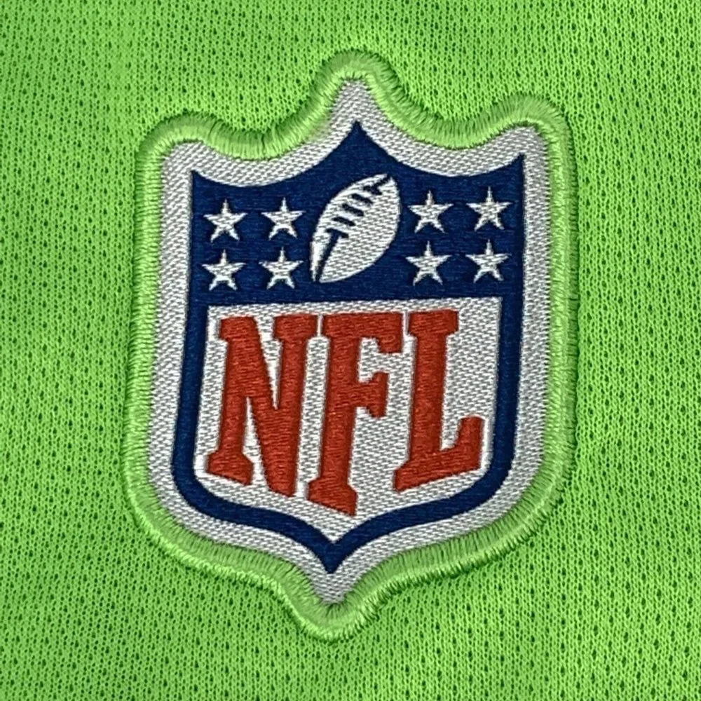 Men's Nike Dri-Fit On Field Apparel Short‎ Sleeve Polo Shirt Seattle Seahawks S